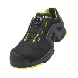 UVEX Halbschuhe 1 support S1P 65682 schwarz, gelb Weite 11 W11 Produktbild