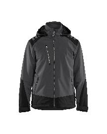Blåkläder Leichte gefütterte Winterjacke Softshell Dunkelgrau/Schwarz Produktbild