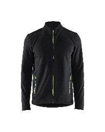 Blåkläder Mikrofleece-JackeSchwarz/Gelb Produktbild