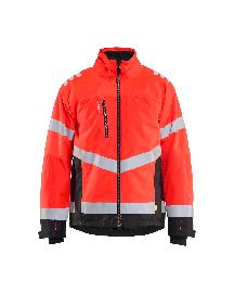 Blåkläder High Vis Winterjacke High Vis Rot/Schwarz Produktbild