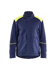 Blåkläder Schweißer Jacke Marineblau/ High Vis Gelb Produktbild
