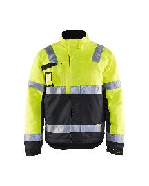Blåkläder Winterjacke High Vis Gelb/Schwarz Produktbild
