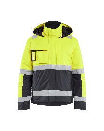 Blåkläder High Vis Winterjacke High Vis Gelb/Mittelgrau Produktbild