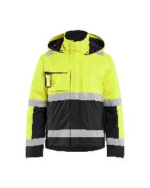 Blåkläder High Vis Winterjacke High Vis Gelb/Schwarz Produktbild