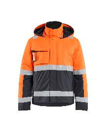 Blåkläder High Vis Winterjacke High Vis Orange/Mittelgrau Produktbild