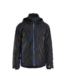 Blåkläder Leichte gefütterte Funktionsjacke Schwarz/Kornblau Produktbild