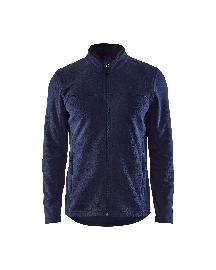 Blåkläder Microfleece Jacke Marineblau Produktbild