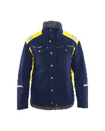 Blåkläder Winterjacke Marineblau/Gelb Produktbild