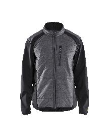 Blåkläder Hybrid Jacke Schwarz/Dunkelgrau Produktbild
