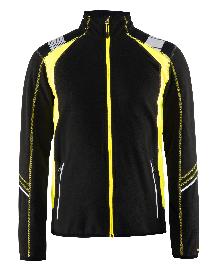 Blåkläder Microfleece Jacke Schwarz/Gelb Produktbild