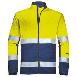 UVEX Arbeitsjacke Construction gelb, blau, warngelb M Produktbild