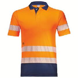UVEX Poloshirt Construction orange, warnorange M Produktbild