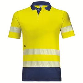 UVEX Poloshirt Construction gelb, warngelb 6XL Produktbild