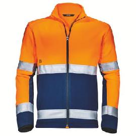 UVEX Fleecejacke Construction orange, warnorange M Produktbild