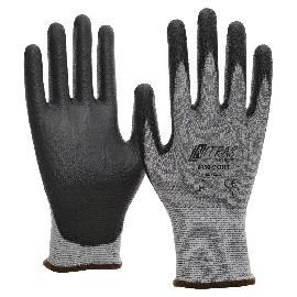 NITRAS CUT B, Schnittschutzhandschuhe, grau / schwarz, EN 388 Produktbild