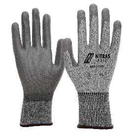 NITRAS CUT D, Schnittschutzhandschuhe, grau / grau, EN 388 Produktbild