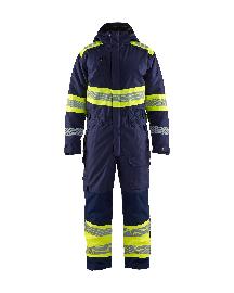Blåkläder High Vis Winteroverall Marineblau/ High Vis Gelb XXXLS Produktbild