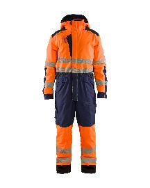 Blåkläder High Vis Winteroverall High Vis Orange/Marineblau XXXLS Produktbild