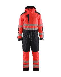 Blåkläder High Vis Winteroverall High Vis Rot/Schwarz Produktbild