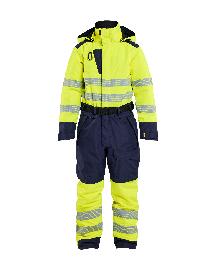 Blåkläder Damen Winteroverall High Vis High Vis Gelb/Marineblau Produktbild