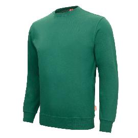 NITRAS MOTION TEX LIGHT, Pullover, grün (Farbcode: 3000), 70% Baumwolle / 30% Polyester, 300 g/qm, STANDARD 100 by OEKO-TEX® Produktbild