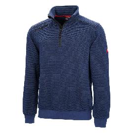 NITRAS MOTION TEX PLUS, Pullover, marineblau, OEKO-TEX Produktbild