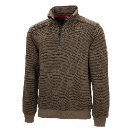 NITRAS MOTION TEX PLUS, Pullover, braun, OEKO-TEX Produktbild
