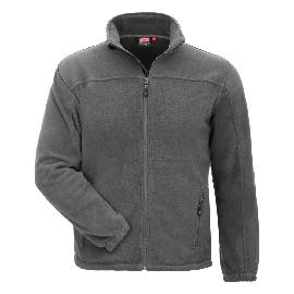 NITRAS MOTION TEX PLUS, Fleece-Jacke, grau, OEKO-TEX Produktbild