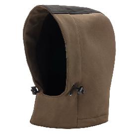 NITRAS abnehmbare Kapuze, braun / schwarz, OEKO-TEX Produktbild