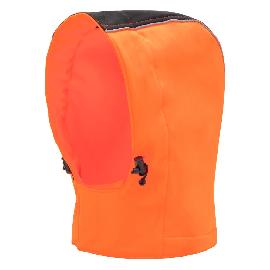 NITRAS abnehmbare Kapuze, neonorange / schwarz, OEKO-TEX Produktbild