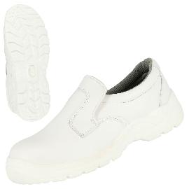 NITRAS CLEAN STEP SL, S2 Sicherheitsslipper, weiß, EN ISO 20345 Produktbild