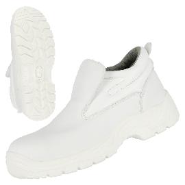 NITRAS CLEAN STEP MID SL, S2 Sicherheitsslipper, weiß, EN ISO 20345 Produktbild
