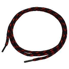 NITRAS Schnürsenkel, schwarz / rot Produktbild