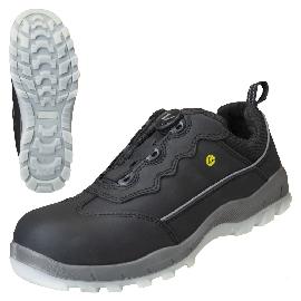 NITRAS SPORT STEP FIT, Sicherheitshalbschuhe, schwarz, EN ISO 20345, EN 61340-4-3, DGUV Regel 112-191 Produktbild