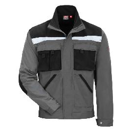 NITRAS MOTION TEX PLUS, Arbeitsjacke, grau / schwarz, OEKO-TEX Produktbild