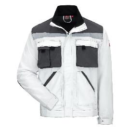 NITRAS MOTION TEX PLUS, Arbeitsjacke, weiß / grau, OEKO-TEX Produktbild