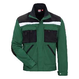 NITRAS MOTION TEX PLUS, Arbeitsjacke, grün / schwarz, OEKO-TEX Produktbild