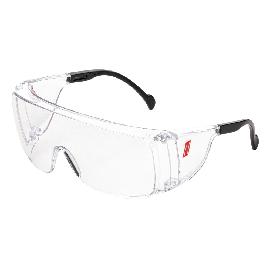 NITRAS VISION PROTECT OTG, Schutzbrille, schwarz / transparent, EN 166 Produktbild