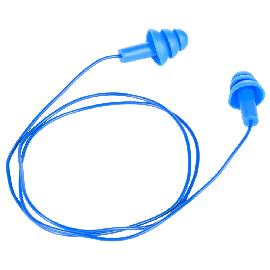 NITRAS MUTE PLUGS, Gehörschutzstöpsel, blau, EN 352-2 Produktbild