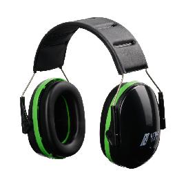 NITRAS MUTE DEFENDER PRO, Kapselgehörschutz, schwarz / grün, EN 352-1 Produktbild