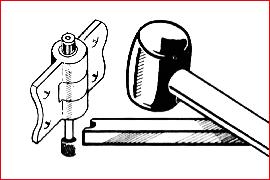 KS Tools Schlageisen mit PVC-Griff, 290mm Produktbild