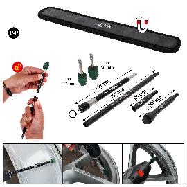 KS Tools Ventilsitz-Reinigungswerkzeug-Satz für Alufelgen, 7-tlg Produktbild