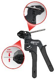 KS Tools Spannzange für EDELSTAHL Kabelbinder mit Kugelverschluss Produktbild