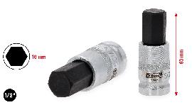 KS Tools 1/2" Bit-Stecknuss Innensechskant für HV-Batteriebefestigungen für VAG, 16mm Produktbild