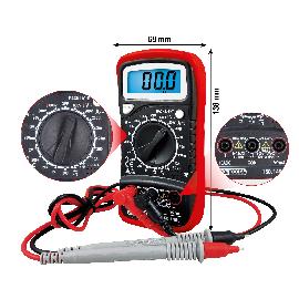 KS Tools Digital Multimeter inkl. Prüfspitzen Produktbild