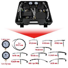KS Tools Kraftstoff Niederdruck-Diagnose-Satz, 14-tlg Produktbild