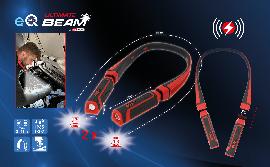 KS Tools eQi UltimateBEAM 2in1 Nackenleuchte mit zwei abnehmbaren Arbeitsleuchten je 180 Lumen Produktbild