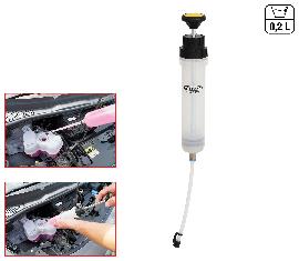 KS Tools Absaug- und Füllhandpumpe, 0,2 Liter Produktbild