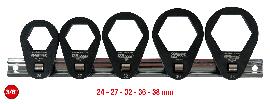 KS Tools 3/8" Einsteck-Ringschlüssel-Satz, extra flach, 5-tlg Produktbild