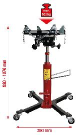 KS Tools Hydraulik-Getriebeheber mit Tisch,500kg Produktbild